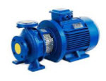 Horizontal single and two stage close coupledDin centrifugal pump. 