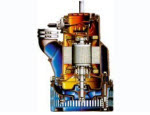 Dewatering submersible pumps fitted with rubber diffusers and high chromium steel open vane or vortex impellers.