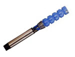 Multistage cast casing and impeller submersible bore pump