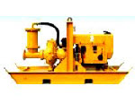 Diesel or electric driven self-priming pumps.