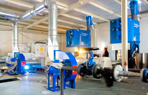 Picture of Pumps in a Plant Room 