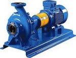 Single-stage, ISO horizontal end-suction centrifugal pump.